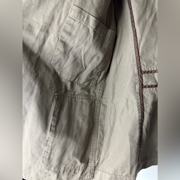 English Laundry Women’s Montgomery Cotton Blazer Green Size Large NEW - Picture 6 of 10